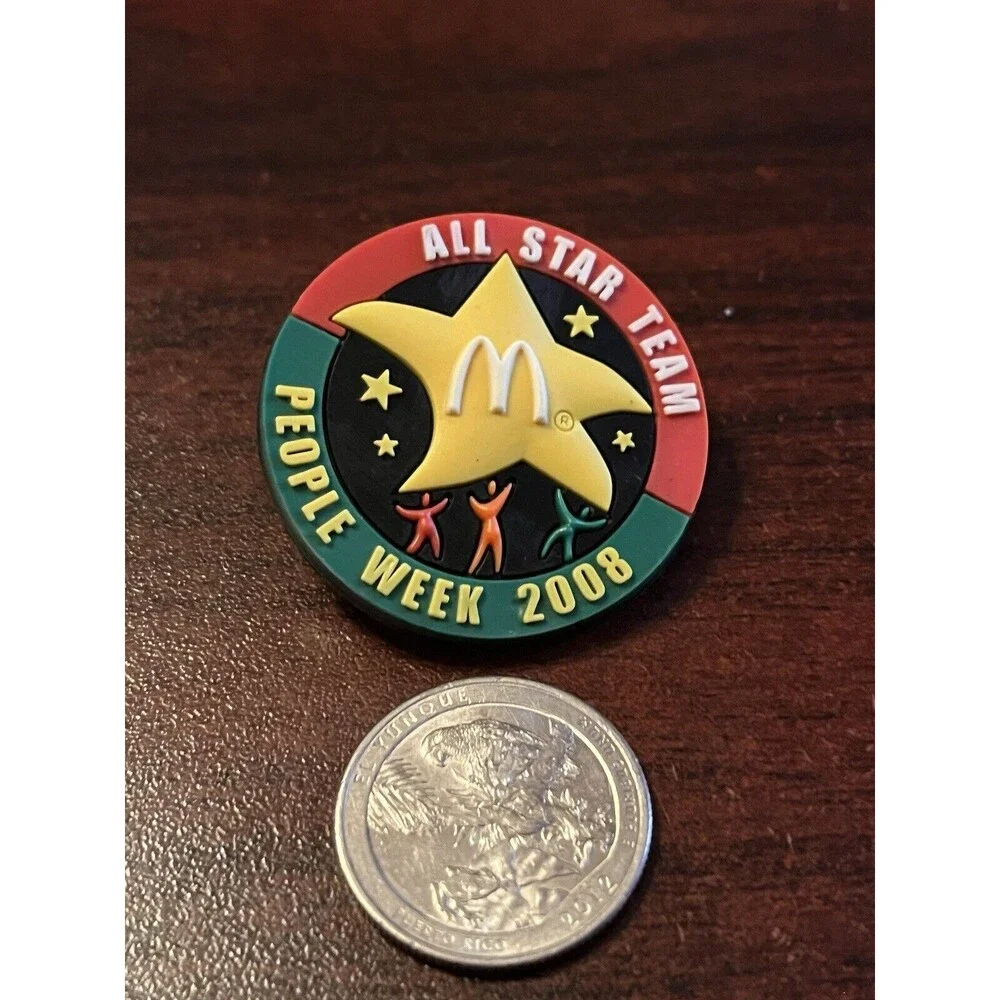 McDonald’s 2008 People Week All Star‎ Team Employee Rubber Pin